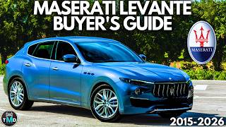 Maserati Lavante Buyers Guide (2016-2024) Avoid buying a broken Levante (including Trofeo)