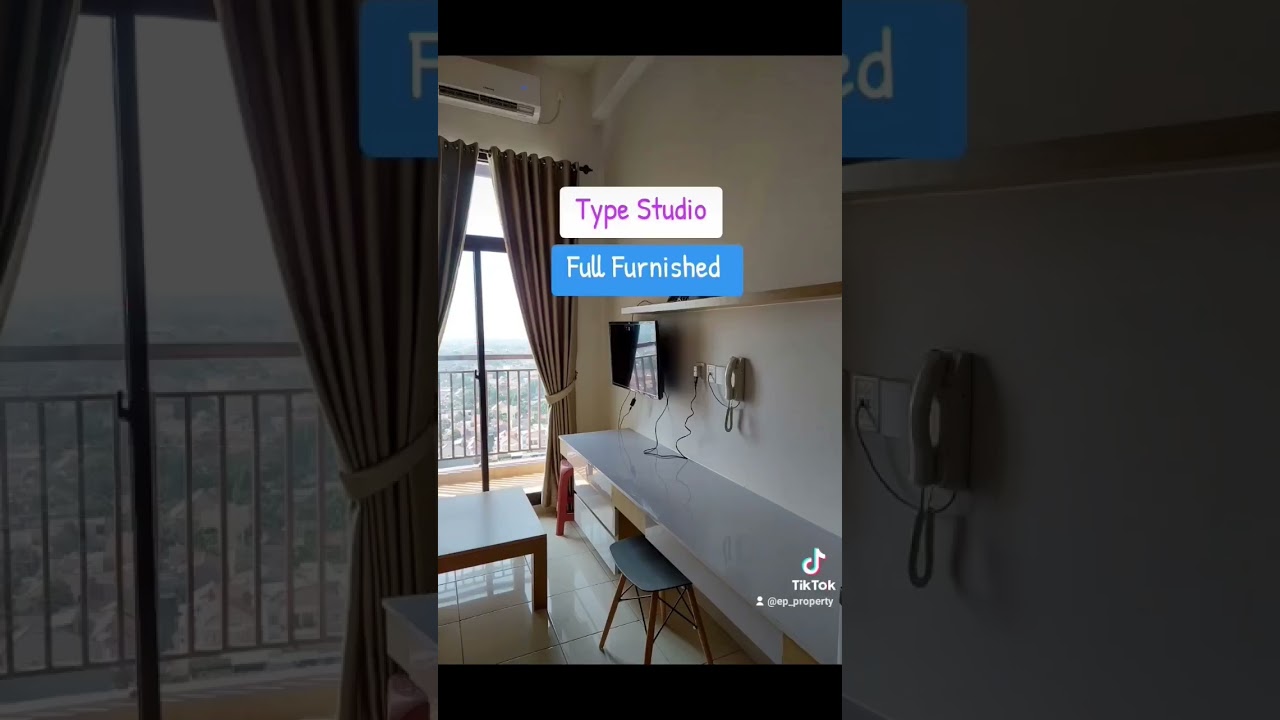 1 Unit Tipe Studio di Apartemen Dave, Beji, Depok