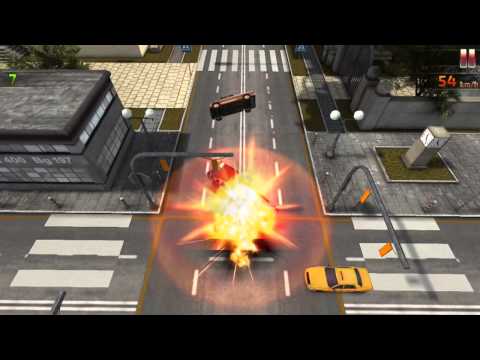 Fire Truck Joyride Traffic 3D Video