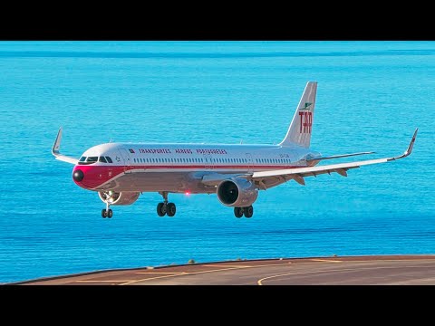 6 Smooth Morning Landings At Madeira Airport