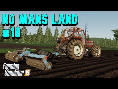 Build sheds / Create field / Landscaping - #10 - No Mans Land - FS19 - PS4 - Timelapse