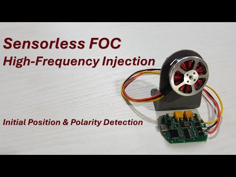 How I Made Sensorless FOC Work at Zero Speed (open source)