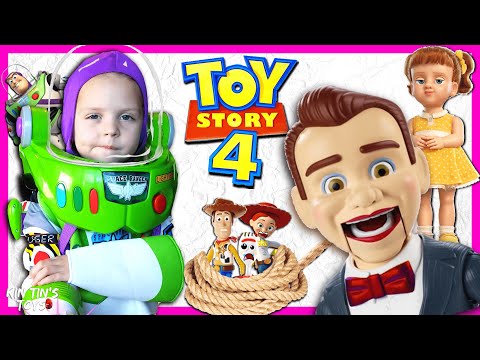 Benson and Gabby Gabby Took Kin Tin's Toy Story 4 Toys! Kin Tin Learns to Be Brave to get them Back!
