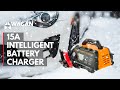 15A Intelligent Battery Charger (Item #7407) - Quick Look & Features