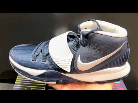 Nike Kyrie 6 TB Promo College Navy Blue White Basketball Shoes