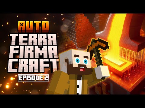 Unbelievable Copper Discovery - Auto-TerraFirmaCraft (ATFC) Ep 2