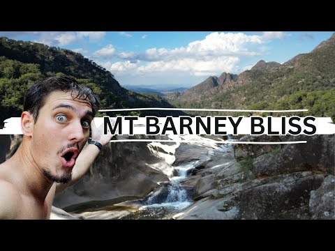 Bottomless water hole high up a Mountain! |Mt Barney Upper Portals|