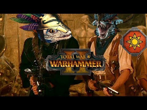 Lizardmen vs Tomb Kings | KING KROQ - Total War Warhammer 2