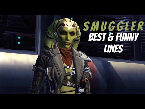 SWTOR: Smuggler (Female) - Best Moments & Funny Lines