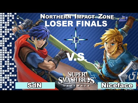 NIZ Rising #4 Losers Finals - SdN (Ike) vs. Niceface (Link) SSBU Ultimate Tournament