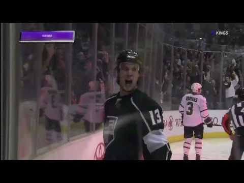 Kyle Clifford Shoots it past Lehtonen (3/7/11) [HD]