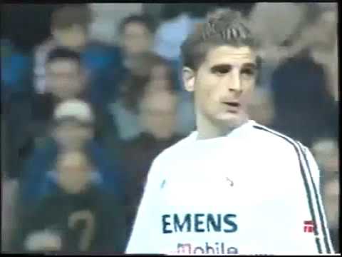 Real Madrid 2-1 Albacete. Primera división 2003-04. Jornada 12.