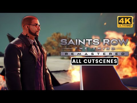 SAINTS ROW: THE THIRD REMASTERED - All Cutscenes | Full Movie (PS5)