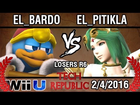 [Tech Republic] El_Bardo (DDD) vs El_Pitikla (Palutena) SSB4 Losers R6