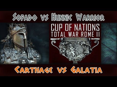 Total War: Rome 2. Cup of Nations 2019. Sofado AC vs Hunnic Warrior (Group stage).