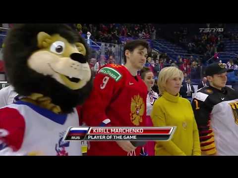 Kirill Marchenko Player of the Game vs. Germany (2020 WJC Preliminary Round)