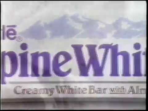 Nestle Alpine White Candy Bar Commercial