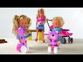 Видео с куклами: Кукла Штеффи: Мама и малыши: Куклы для девочек: Развивающие ...