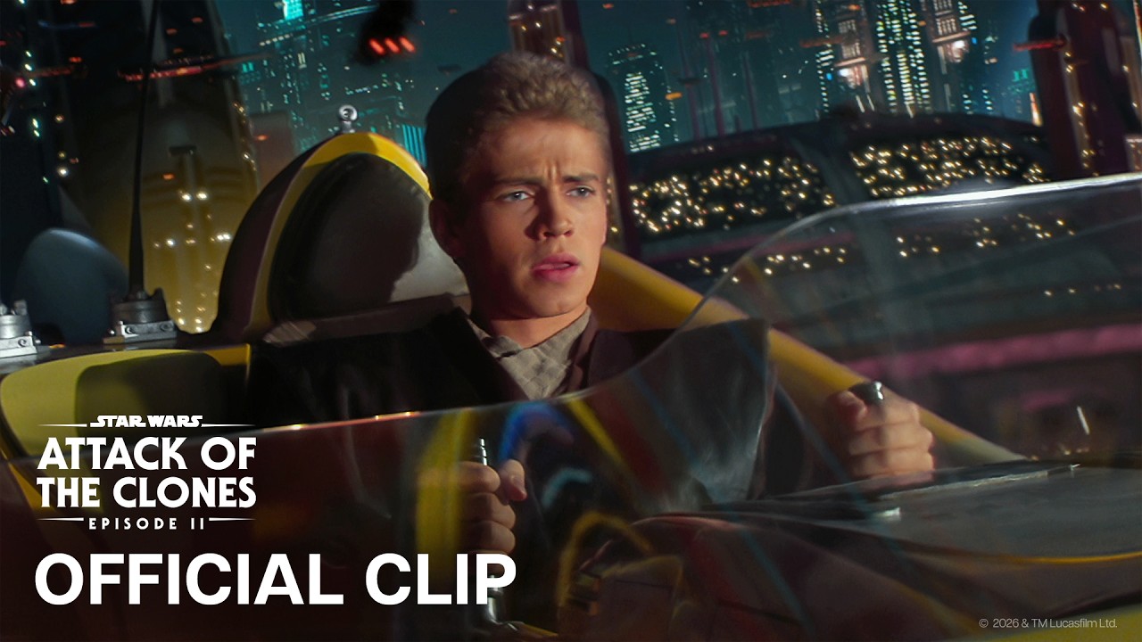 Miniature de la vidéo Coruscant Speeder Chase - Official Clip du film Star Wars, épisode II - L'Attaque des clones
