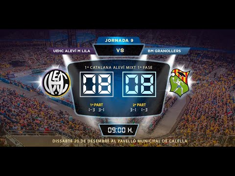 Handbol Aleví Masculí: UEH Calella Masculí Lila vs KH7-FBMG A.F.