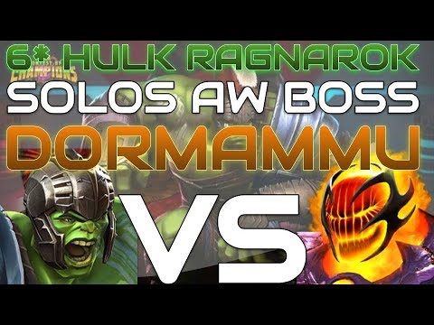 6* Gladiator Hulk Solo Dormammu AW Boss Tier 2 | Marvel Contest of Champions