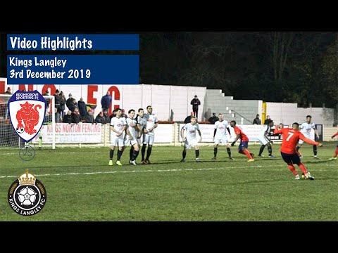 HIGHLIGHTS: Bromsgrove Sporting v Kings Langley - 03/12/2019