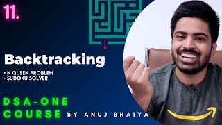 Backtracking | N-Queen Problem & Sudoku Solver | Java and C++ | Anuj Bhaiya ✅| DSAOne Course #11