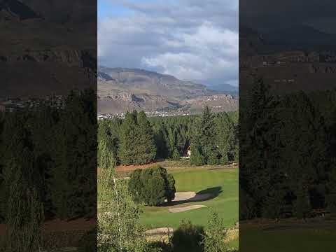 San Martín de Los Andes, desde las alturas de la R40 norte. Neuquen. Argentina. 2FEB2026