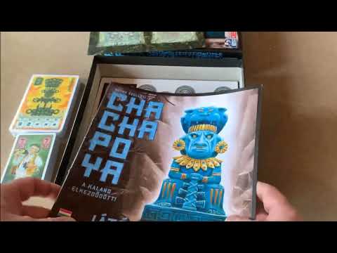 Chachapoya 2. kiadás preview copy check - azaz csak belenézünk a dobozba... - VAGABUND PUBLISHER webshop