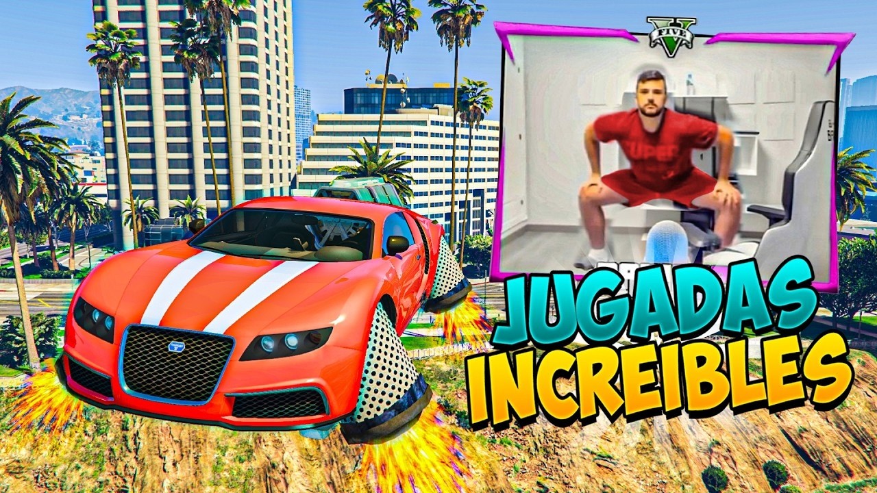 MIS JUGADAS MAS INCREIBLES EN GTA 5 ONLINE! BAILE ÉPICO!!