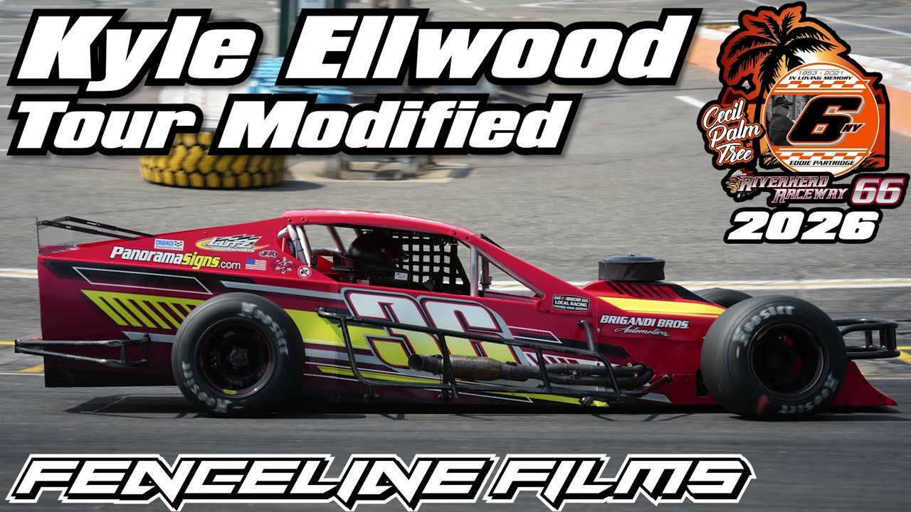 Kyle Ellwood Tour Modified at Riverhead Raceway