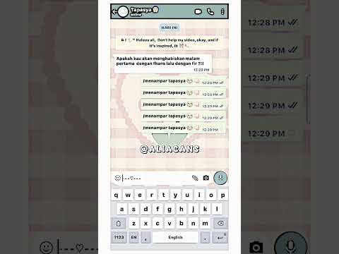 POV DRAMA TAPASYA || pov whatsmock fake chat | Ib Tiktok ur.hanniqq_ || #whatsmock #tapasya