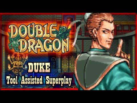 【TAS】DOUBLE DRAGON (ARCADE \ 1995) - DUKE (SECRET CHARACTER) (1HP)