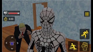 ► Flying Spider Boy Crime City Rescue US President -  All Level Walkthrough - Android Gameplay