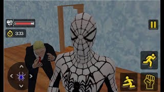 ► Flying Spider Boy Crime City Rescue US President -  All Level Walkthrough - Android Gameplay