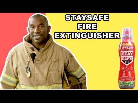 Protect Your Home from Threatening Fires: StaySafe 5 in 1 Aerosol Fire Extinguisher Spray Review