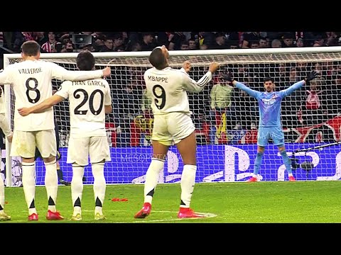 Crazy penalties reactions/celebrations - Real Madrid vs Atlético Madrid