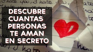 Cuántas personas están enamoradas de ti en secreto? Descubre cuántas personas te aman en secreto con este divertido test! ↠↠ ¡No te olvides de suscribirte ...