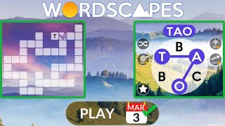 Wordscapes Daily Puzzle March 3, 2023