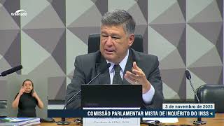 CPMI do INSS está cumprindo missão de investigar fraudes, diz Carlos Viana