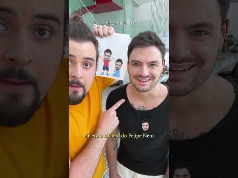 Hoje eu vi o FELIPE NETO! - MÚSICA | @CUNHALUCASS