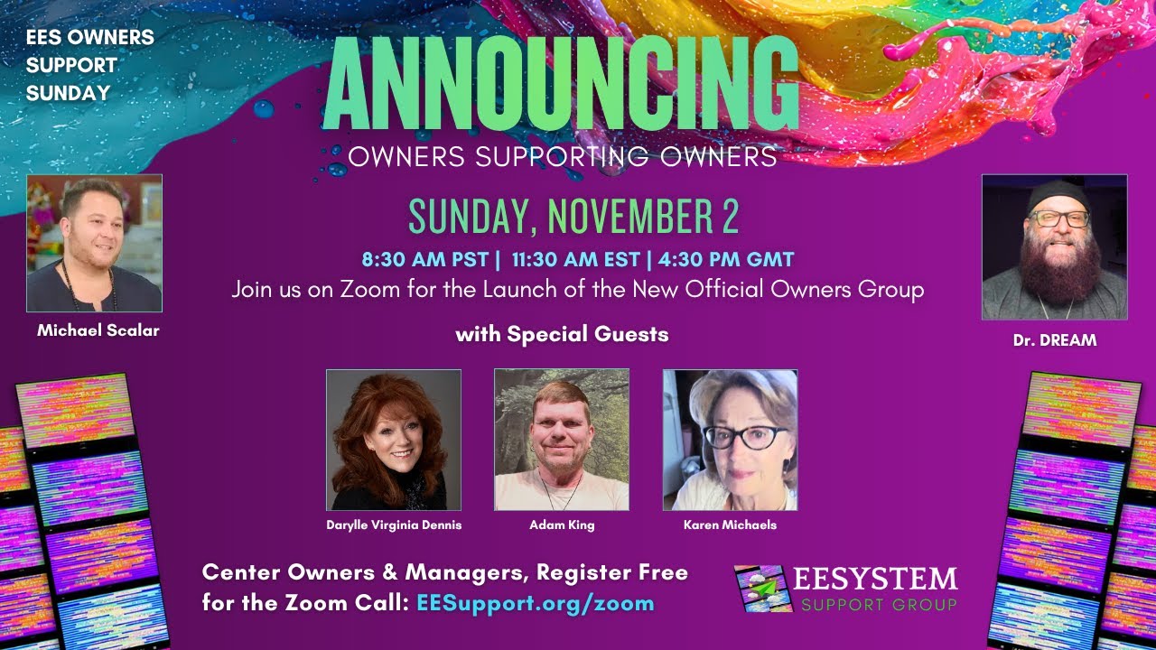 EES Support Group Launch Nov. 2, 2025