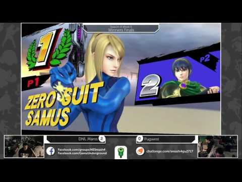 S4@GU 2-7 (Winner's Finals): DNL Marss (ZSS) vs Pugwest (Marth)