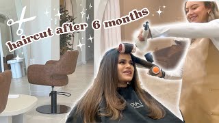 OK wow.. getting a haircut after 6 months *epic*