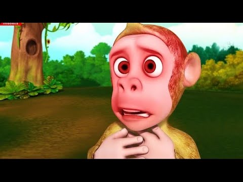 Bandar Mama Aur Halwa | Nursery Rhymes For Children | Bandar Mama Rhymes | Animal Rhyme For Children