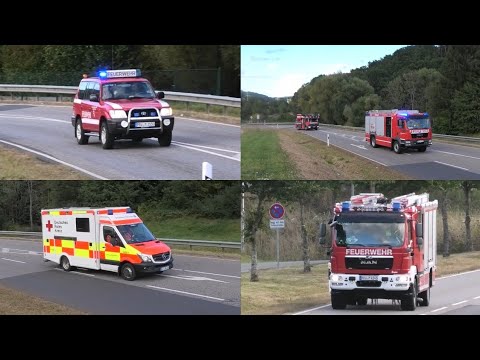 [Busunglück] Feuerwehren und DRK aus der VG Prüm zu unangekündigter Einsatzübung