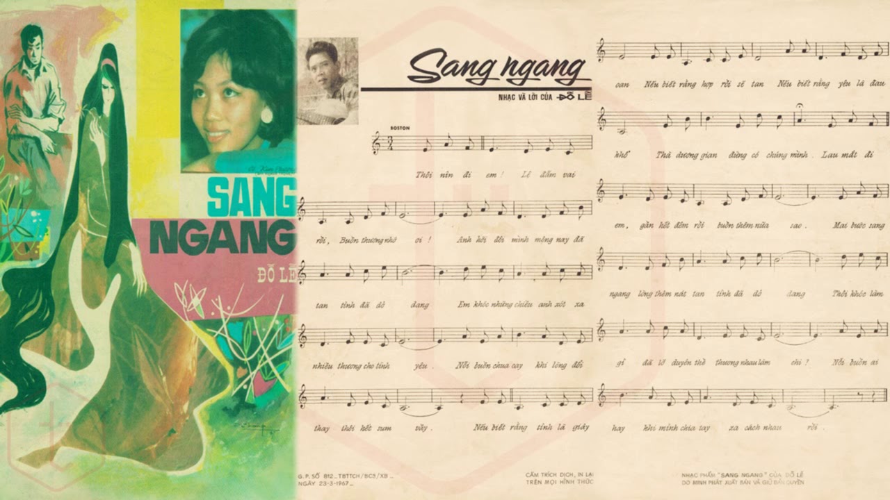 Tờ Nhạc Xưa Trước 1975