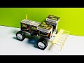 How To Make Tractor With Matchboxes Dc Motor Project