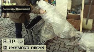 Video thumbnail for Hammond New B3MK 2 Portable Unpacking in Italy by Patrik Gudmundsäter