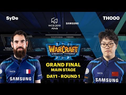 WCG 2019 Xi’an Grand Final, Warcraft III Group Stage Round 1, SyDe vs TH000